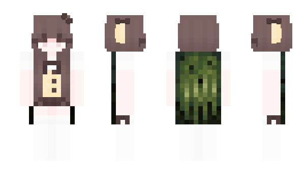 Minecraft skin cutebow