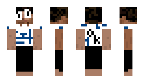 Minecraft skin Lousku