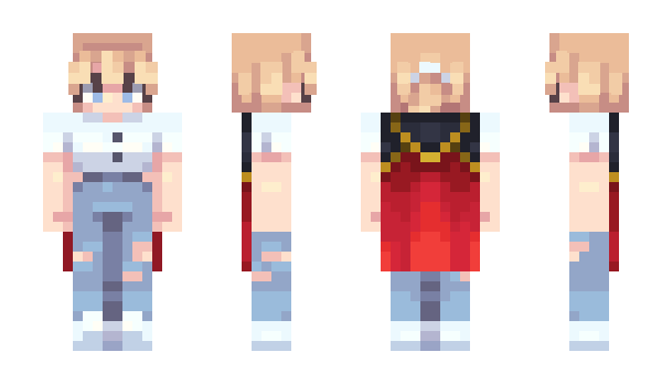 Minecraft skin TheStrawbEllie