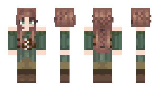 Minecraft skin Rondra