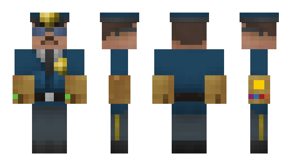 Minecraft skin policeguy1