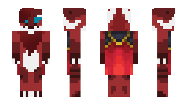 Minecraft skin RobotFox_
