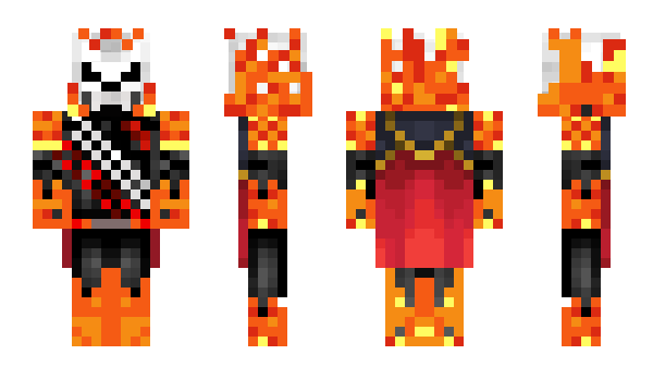 Minecraft skin GhostFire01