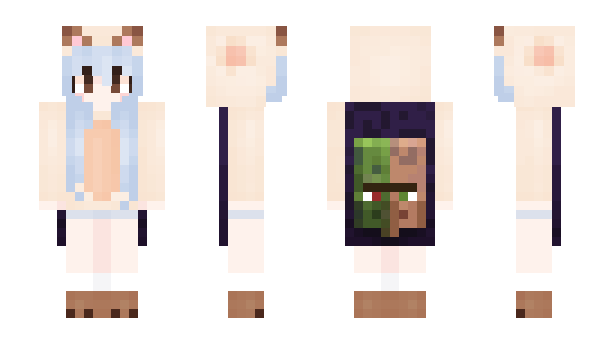 Minecraft скін по ніку catcrackers