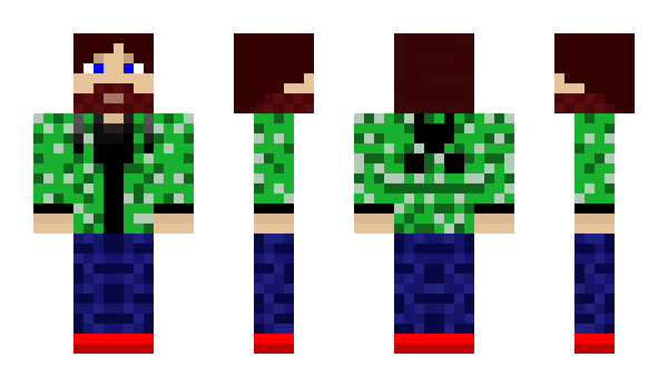 Minecraft skin Zalent