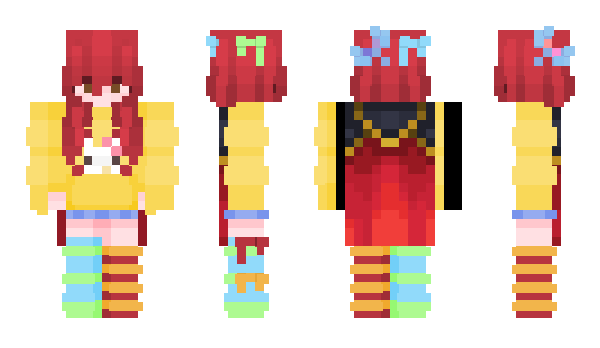 Minecraft skin Qasida