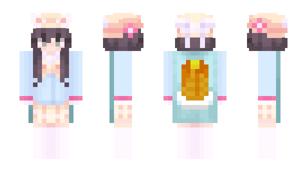 Minecraft skin bleaahh