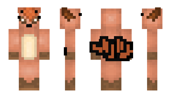 Minecraft skin RealApplemon