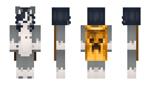 Minecraft skin greytux_