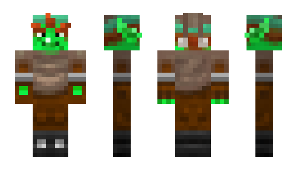 Minecraft skin GrumpyGoblin