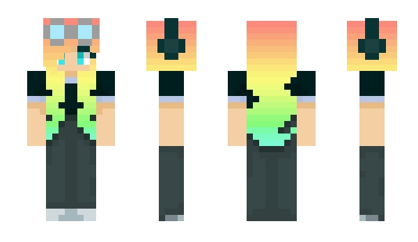 Minecraft skin Capeachie