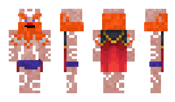 Minecraft skin GothFemboyFeets