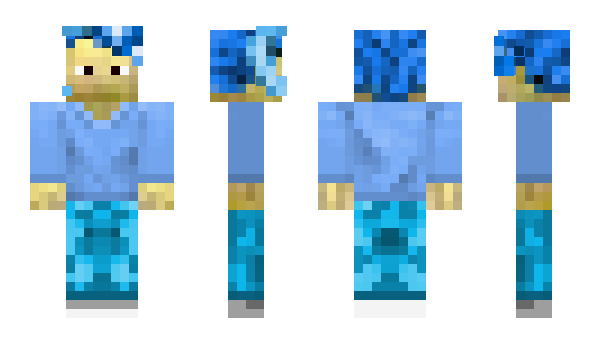 Minecraft skin Invitto