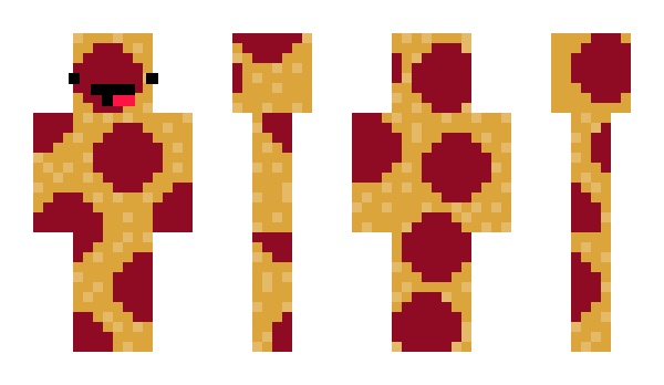 Minecraft skin PizzaMonsterr
