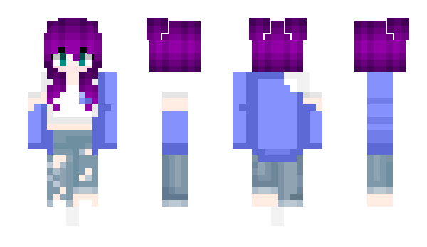 Minecraft skin Barwoman