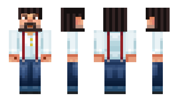 Minecraft skin kinghfb