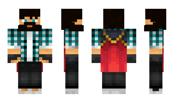 Minecraft skin Raidov