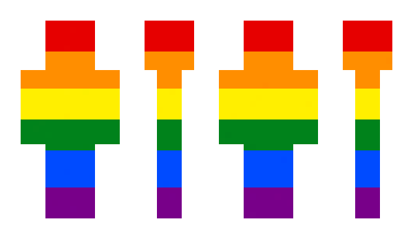 Minecraft skin lgbtq_supporter