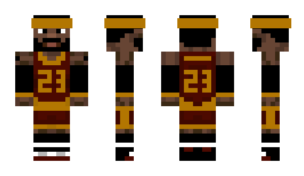 Minecraft skin LebronJames