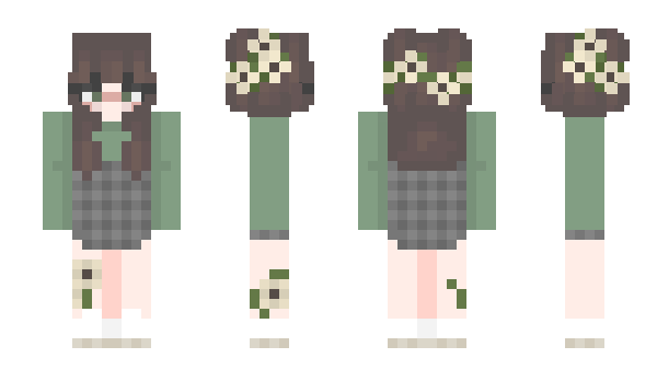 Minecraft скин по нику NixiePixie98