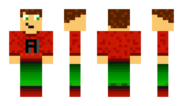 Minecraft skin Azrega