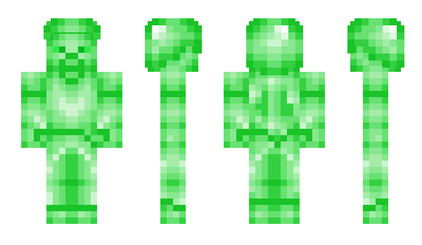 Minecraft skin Green___Steve