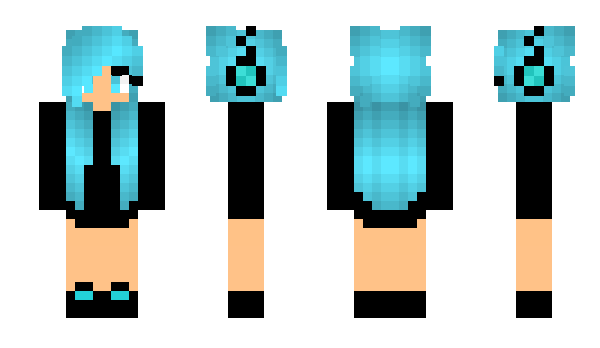 Minecraft skin eliska03