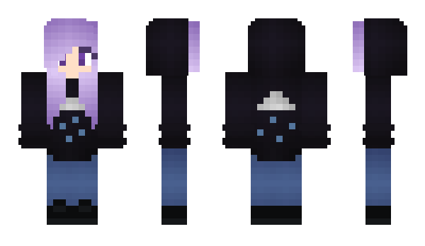 Minecraft skin PurpleNuisance