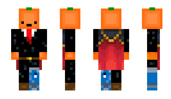 Minecraft skin OrangsGZ