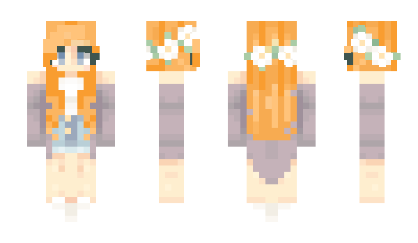 Minecraft skin DerpyFox