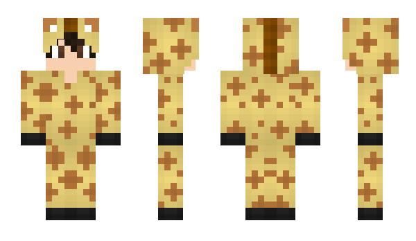 Minecraft skin GiraffeSuit