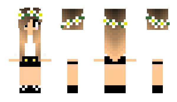 Minecraft skin wolvesarecrazy