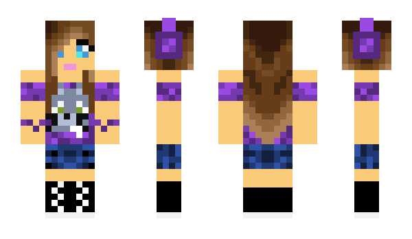 Minecraft skin littlekat