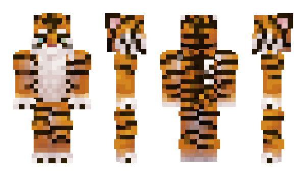 Minecraft skin TigerGi