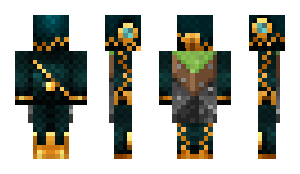 Minecraft skin LotuxPunk