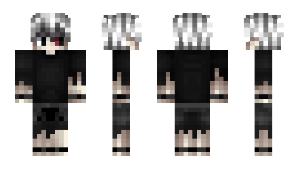 Minecraft skin DarkeaterCr0w