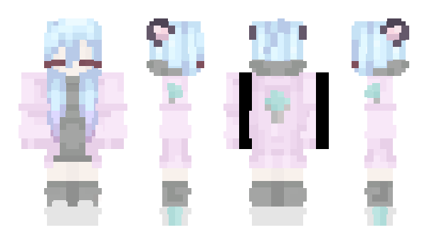 Minecraft скин по нику russalkaa