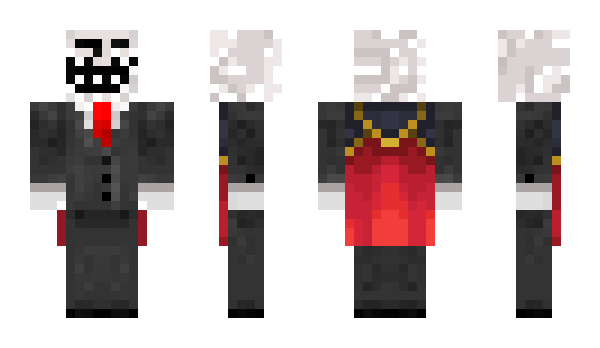 Minecraft skin hornja