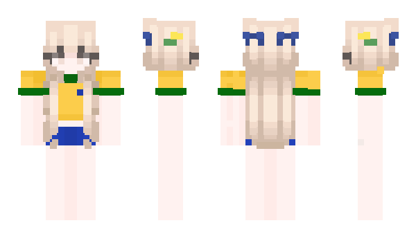 Minecraft skin brazili