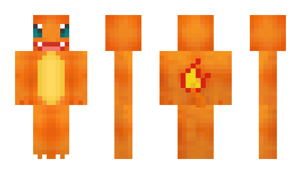 Minecraft скин по нику Charmander33