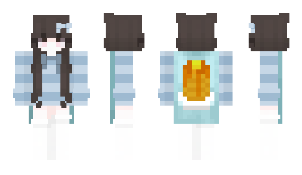 Minecraft скин по нику Aktivia