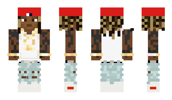 Minecraft skin daheim