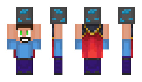 Minecraft скин по нику EverNimble