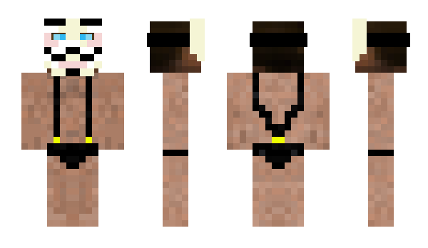 Minecraft skin LeaArcher