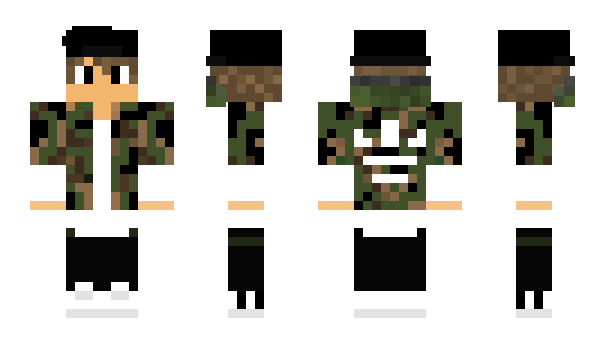 Minecraft skin Three_