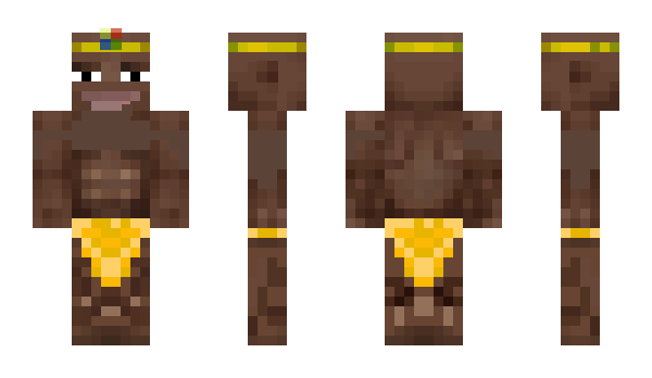 Minecraft skin Doigt