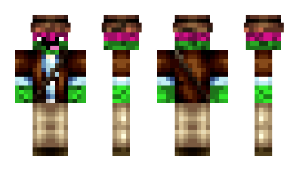 Minecraft skin Turtles_nz