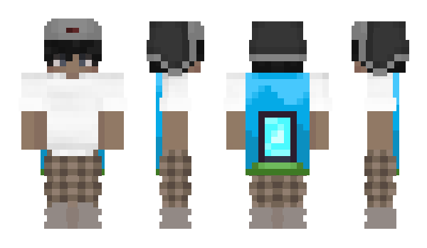 Minecraft скин по нику Piousness