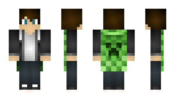 Minecraft skin Captain_Black