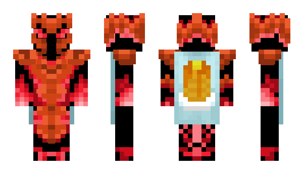 Minecraft скин по нику flameking4